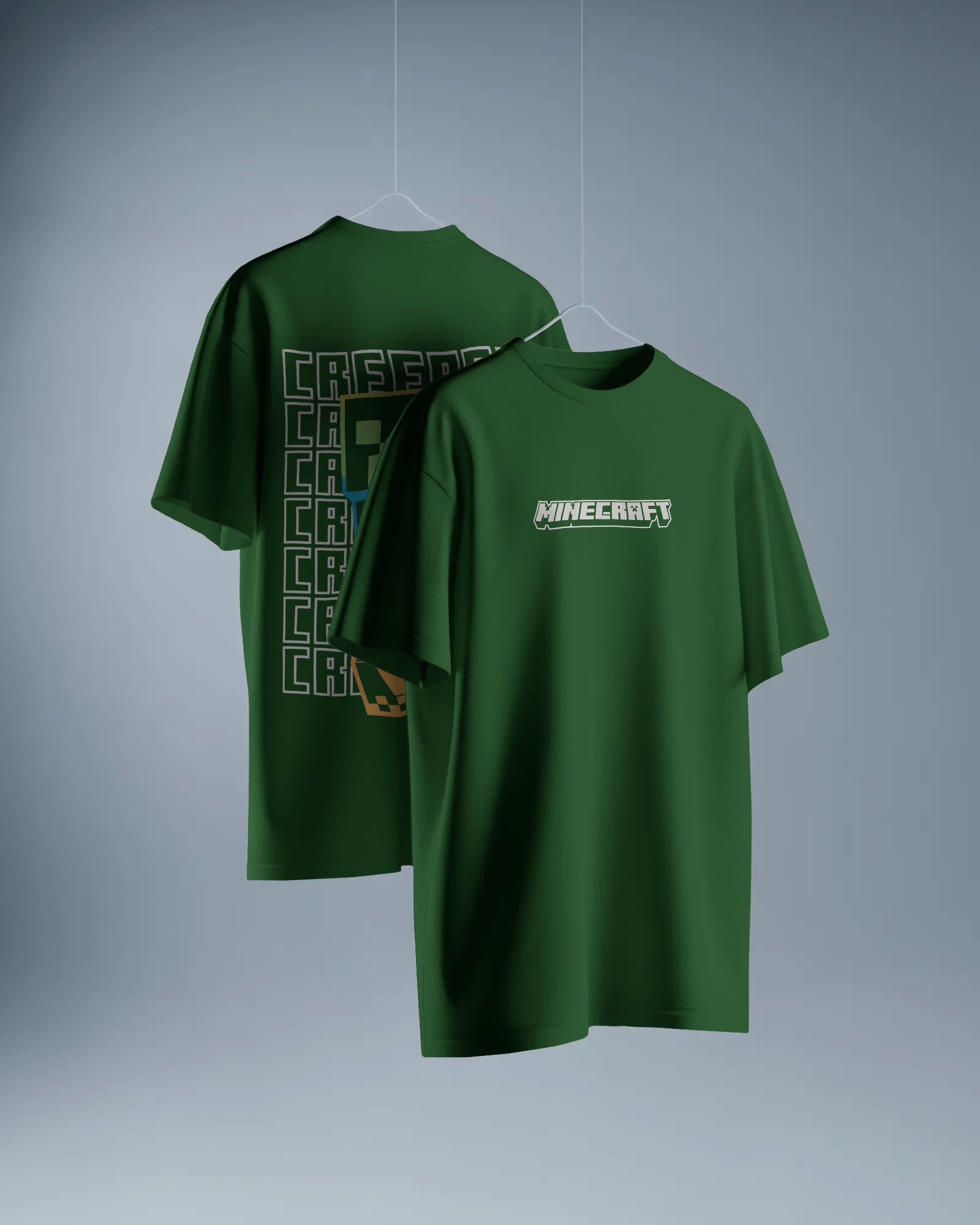 Minecraft Neon Creeper Tee